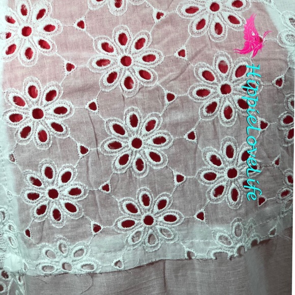 UMGEE Apron Top White With Beautiful Detail NWT M - Picture 4 of 7